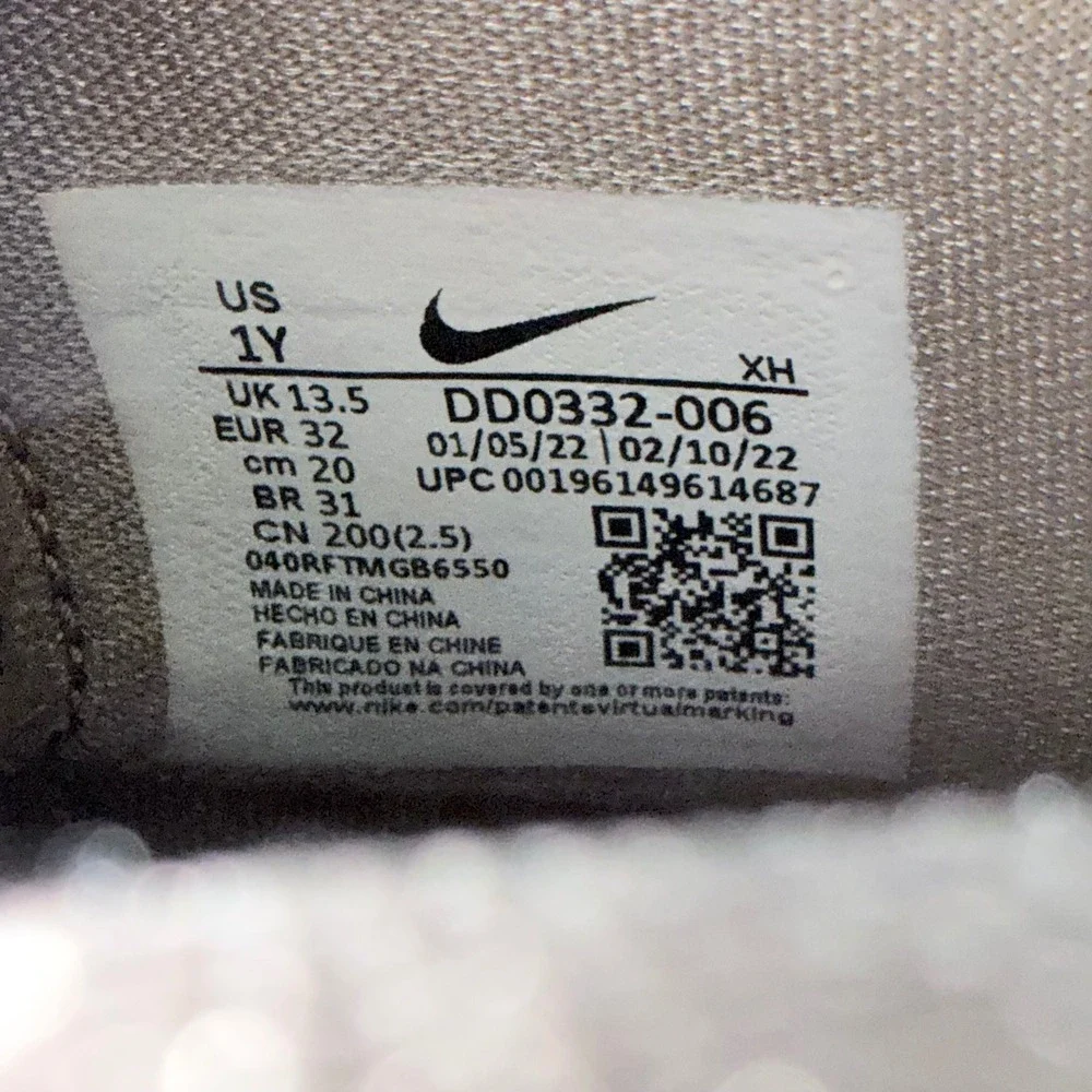 Nike Kyrie Infinity Basketball Shoes Kids 1Y Grey‎ Camo Leopard DD0332-006